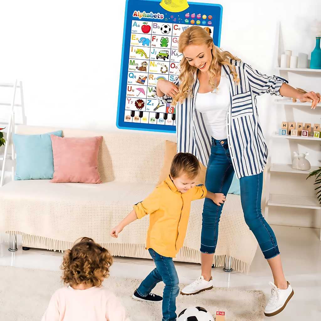 electronic alphabet voice poster educational toy