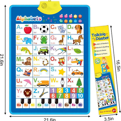 electronic alphabet voice poster educational toy