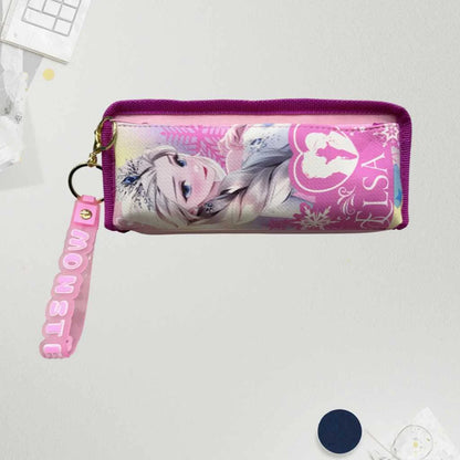 Enchanting Elsa Winter Magic Pencil Pouch for Girls - Royal Organizer