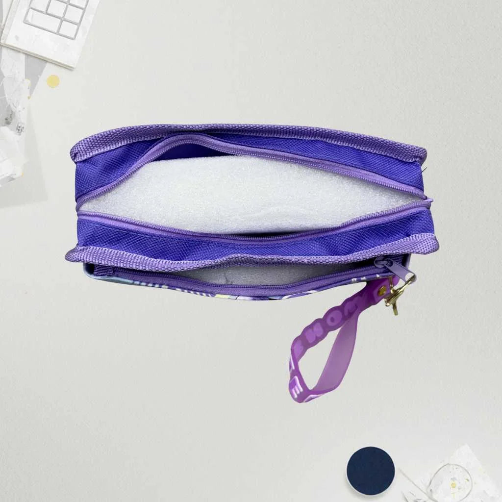 Enchanting Elsa Winter Magic Pencil Pouch for Girls - Royal Organizer