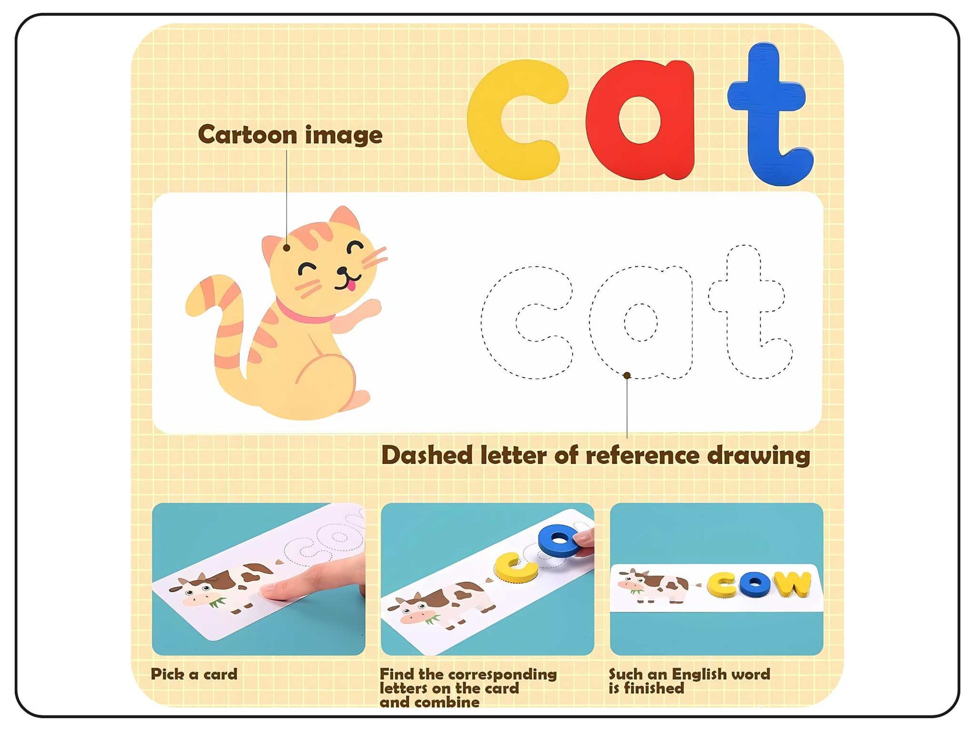 Exciting Vocabulary Building with Spelling Puzzle for Kids