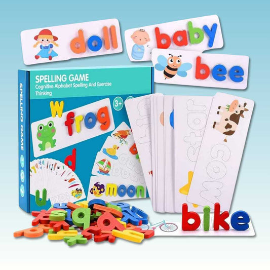 Exciting Vocabulary Building with Spelling Puzzle for Kids