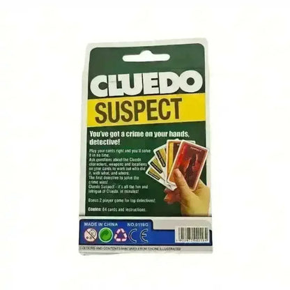 Exiting Cluedo Suspect Childrens Playing Cards Game