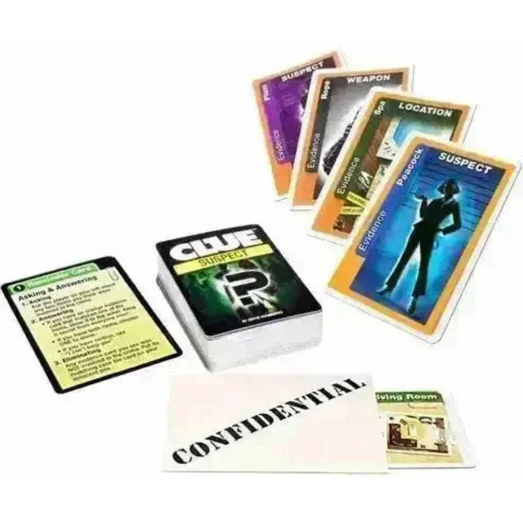 Exiting Cluedo Suspect Childrens Playing Cards Game