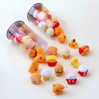 Fast Food Eraser Set - 12pc Cute Kawaii Erasers | DODKart