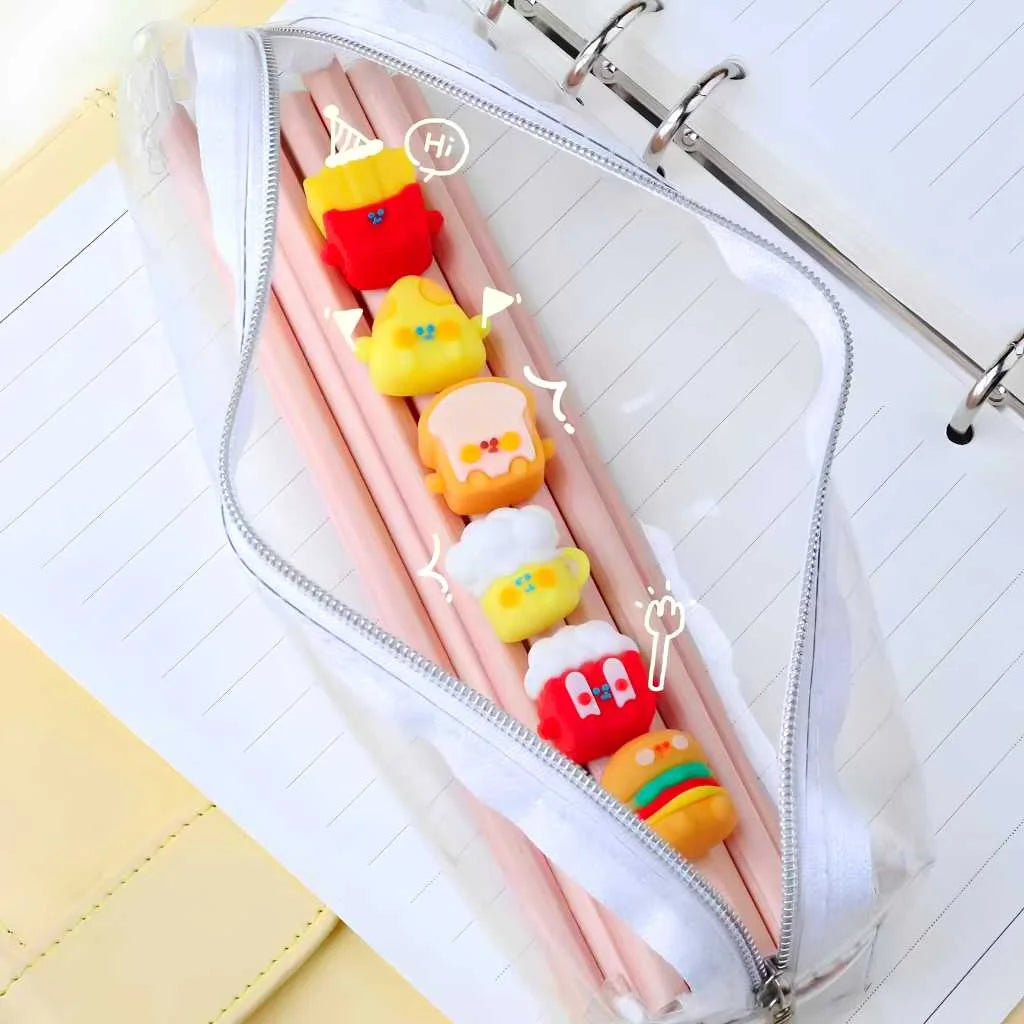 Fast Food Eraser Set - 12pc Cute Kawaii Erasers | DODKart