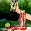 Fruit Infuser Gym Bottle with Cup Cap 620ml