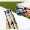 Fruit Infuser Gym Bottle with Cup Cap 620ml