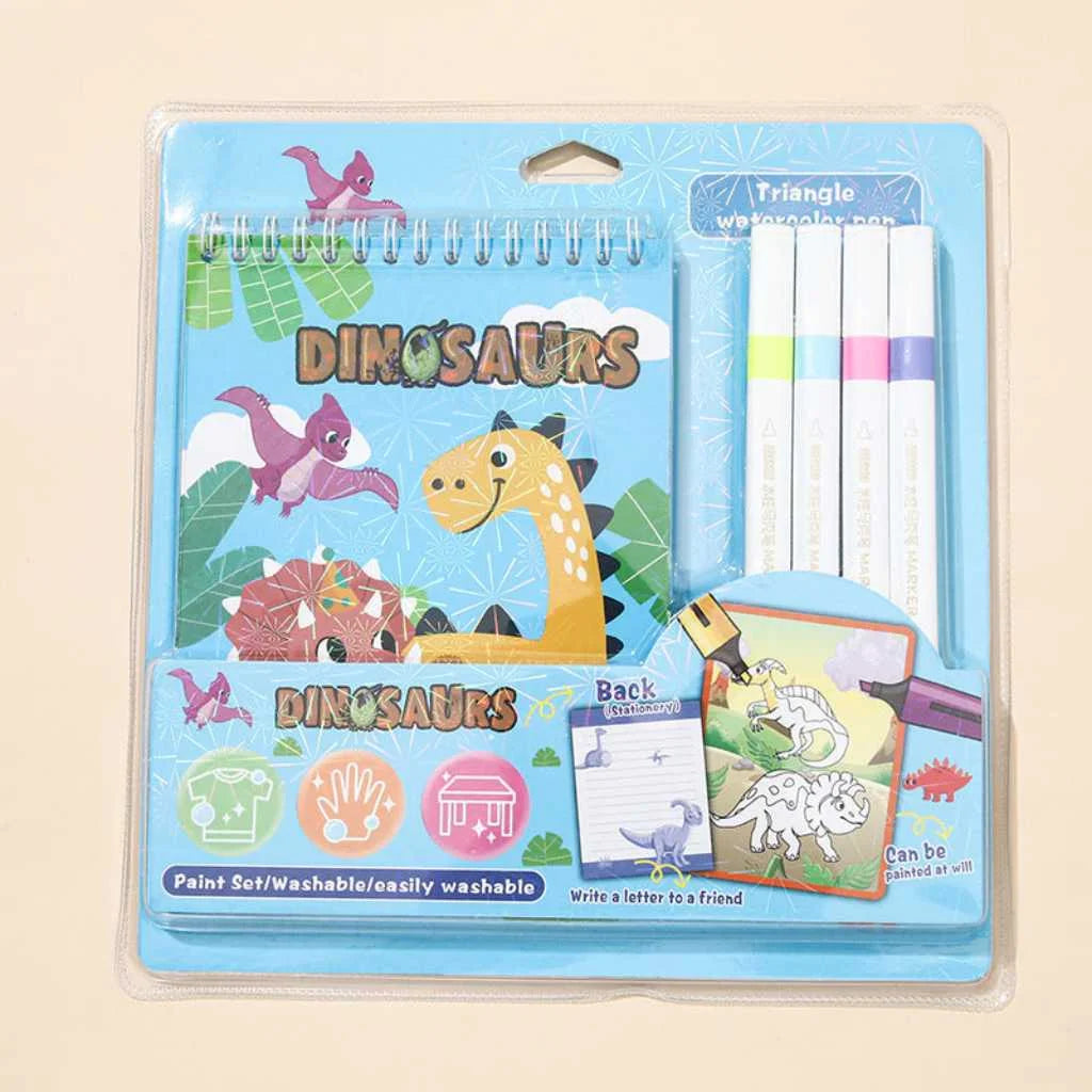 Fun and Creative 4-Color Water Colour Kit for Kids