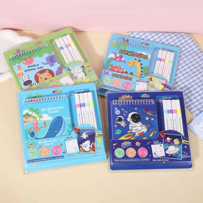 Fun and Creative 4-Color Water Colour Kit for Kids