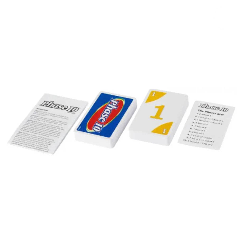 Fun Challenging Phase 10 Childrens Playing Cards