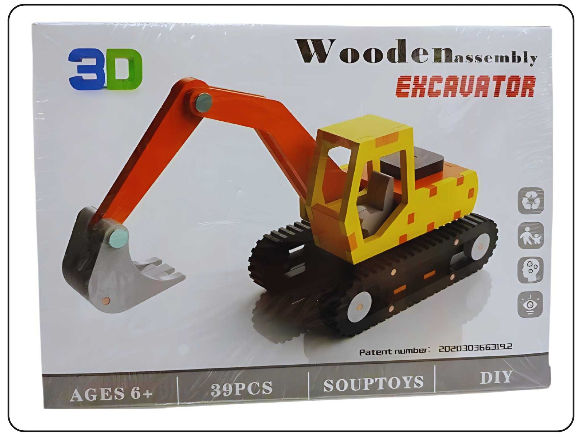 Fun Learning with Wooden Assembly Toy for Kids