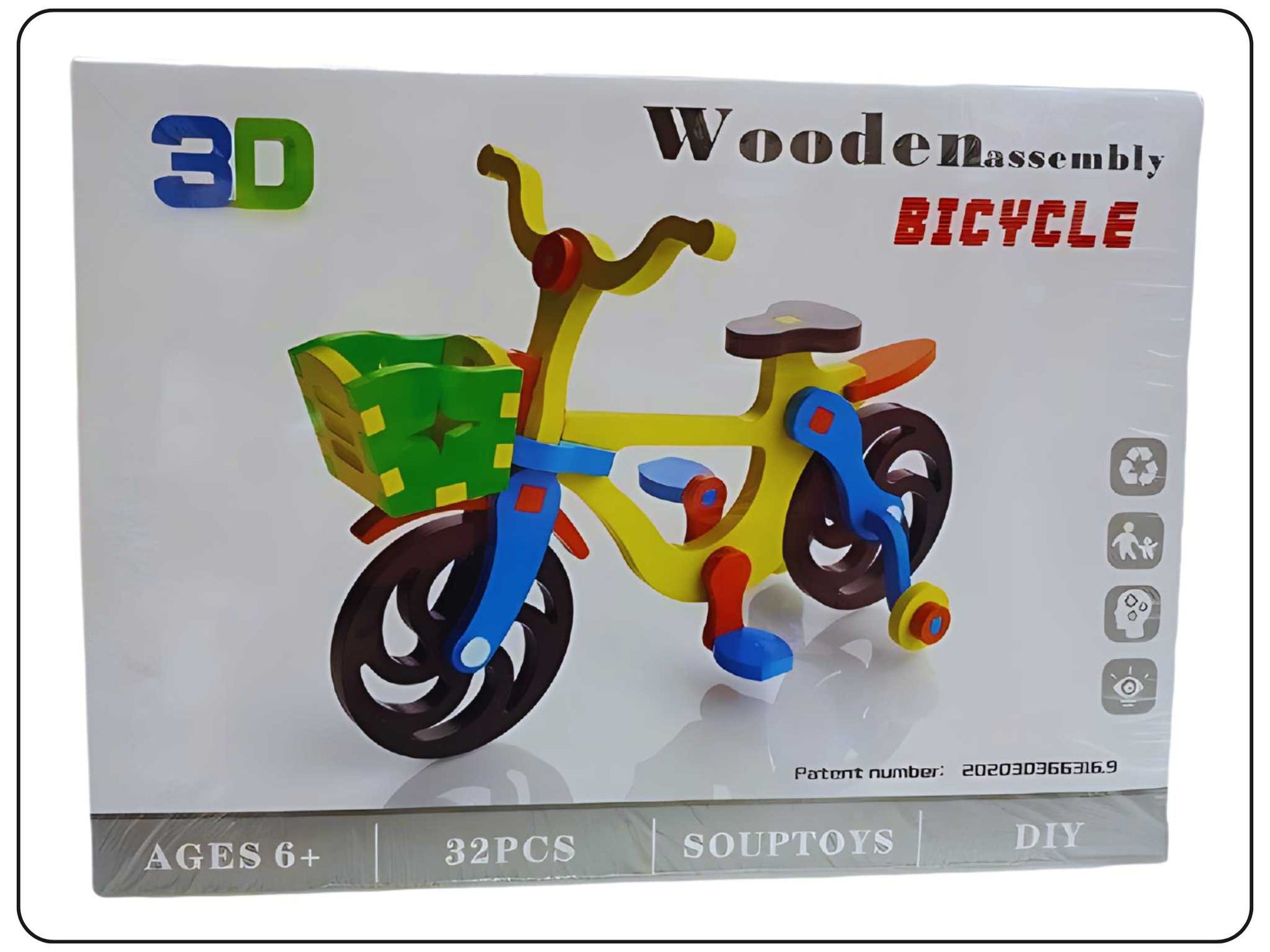 Fun Learning with Wooden Assembly Toy for Kids