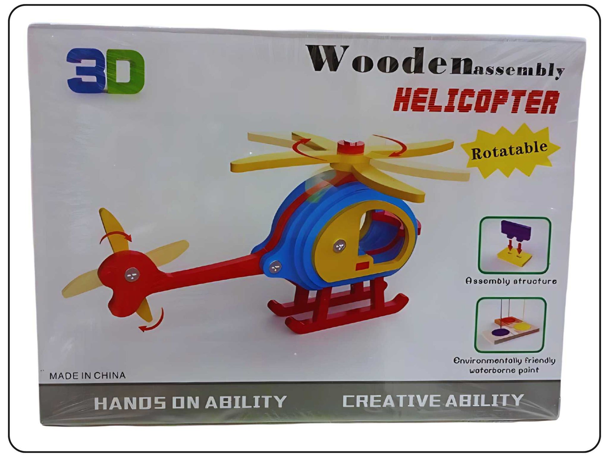 Fun Learning with Wooden Assembly Toy for Kids