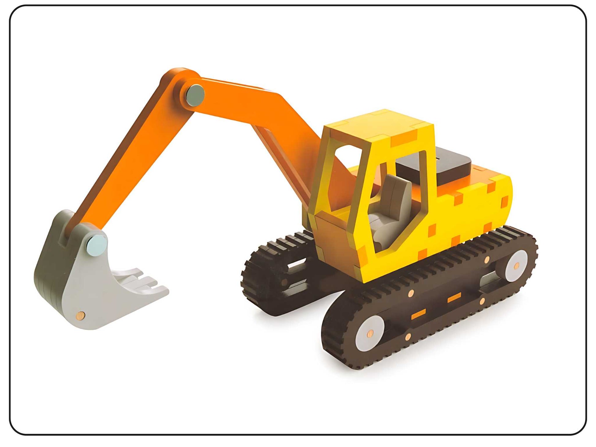 Fun Learning with Wooden Assembly Toy for Kids