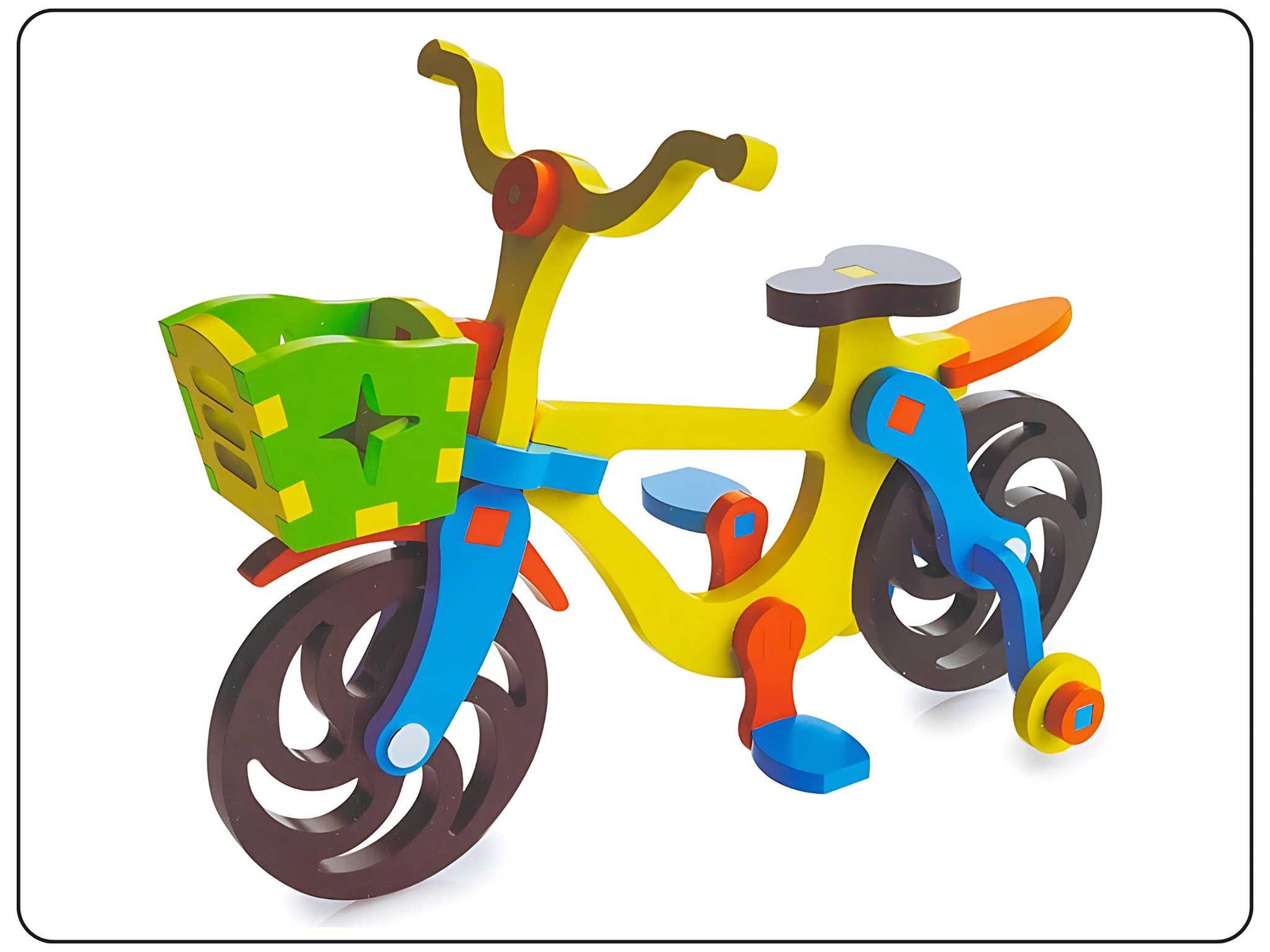 Fun Learning with Wooden Assembly Toy for Kids
