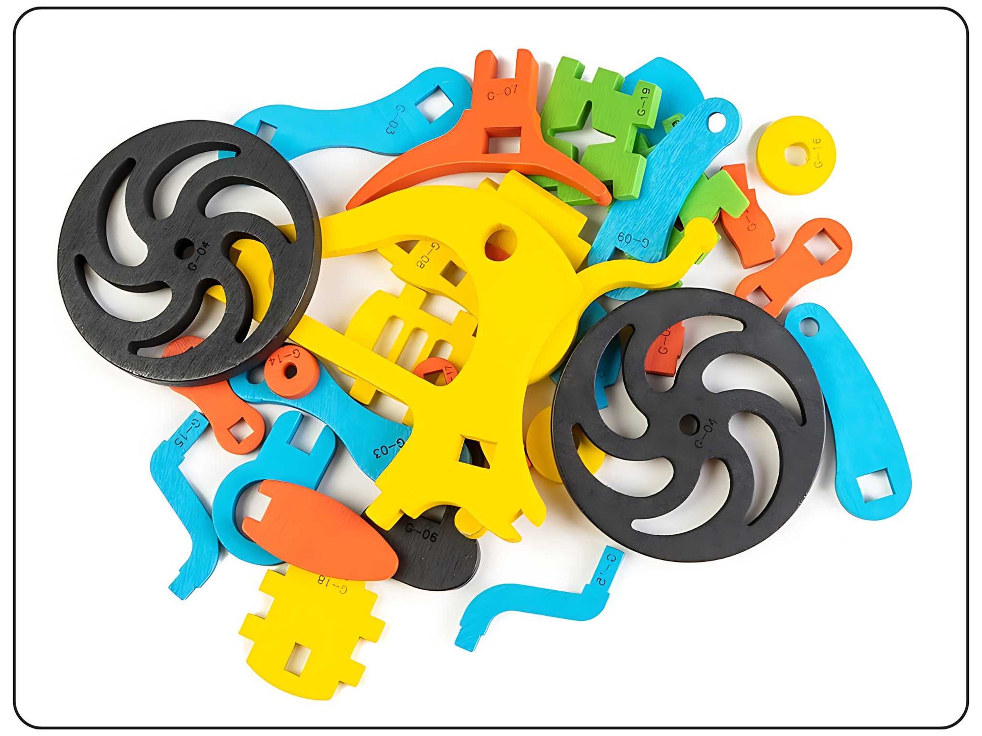 Fun Learning with Wooden Assembly Toy for Kids