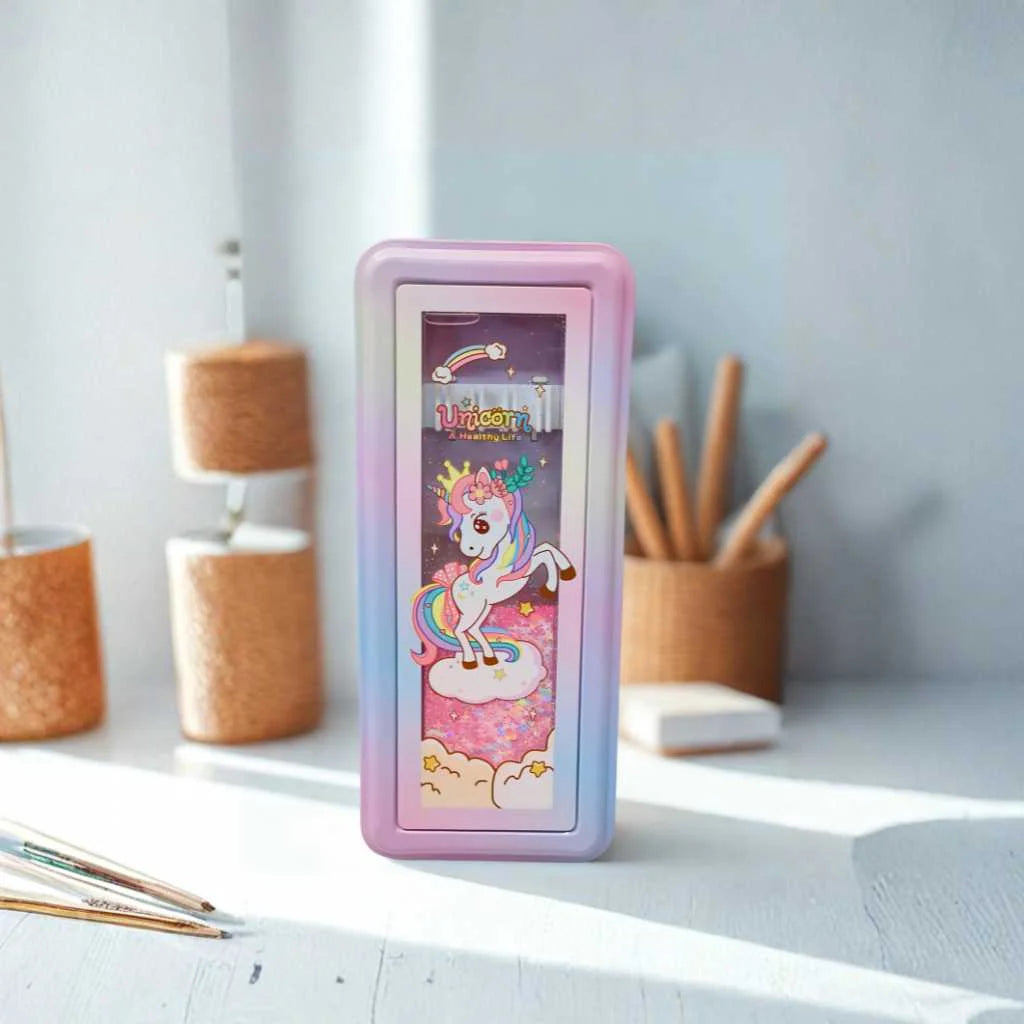 Glitters Exclusive Designs Compass Box - Premium Sparkly Kids Geometry Set