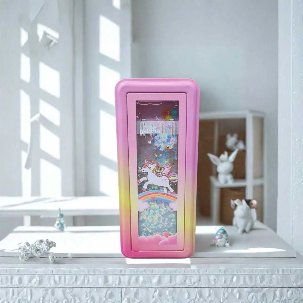 Glitters Exclusive Designs Compass Box - Premium Sparkly Kids Geometry Set