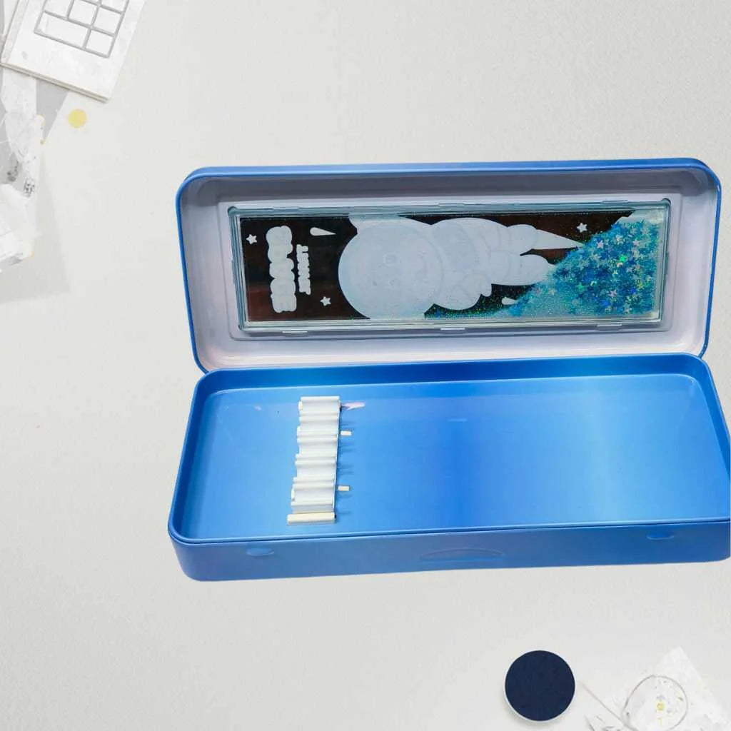Glitters Exclusive Designs Compass Box - Premium Sparkly Kids Geometry Set