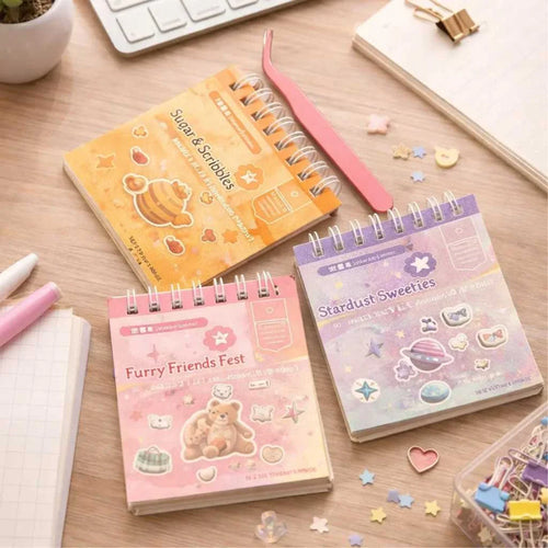 Glittery Transparent Decorative Stickers for Kids