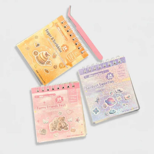 Glittery Transparent Decorative Stickers for Kids