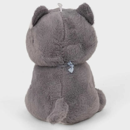 Grey Scarf Dog Plush Toy Premium 35cm Soft Toys