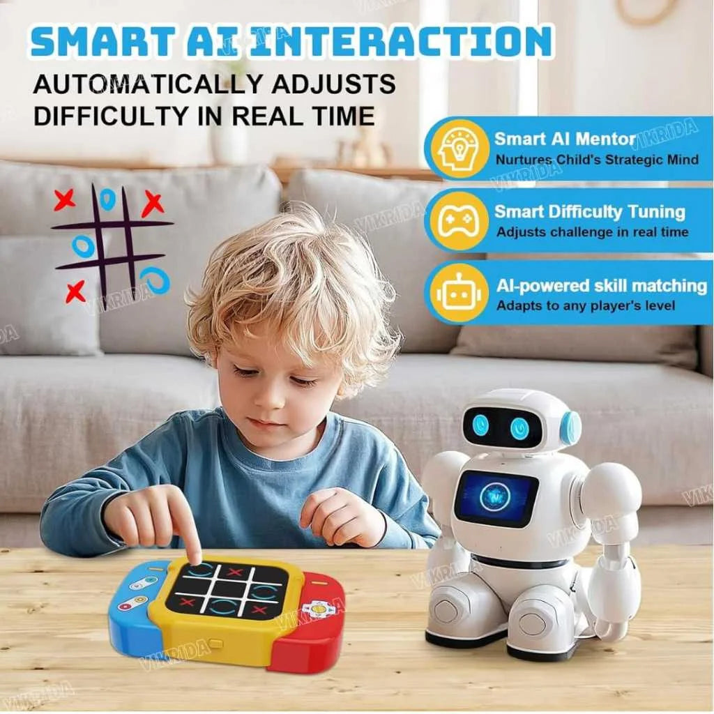 Handheld Portable Electric Tic Tac Toe Board