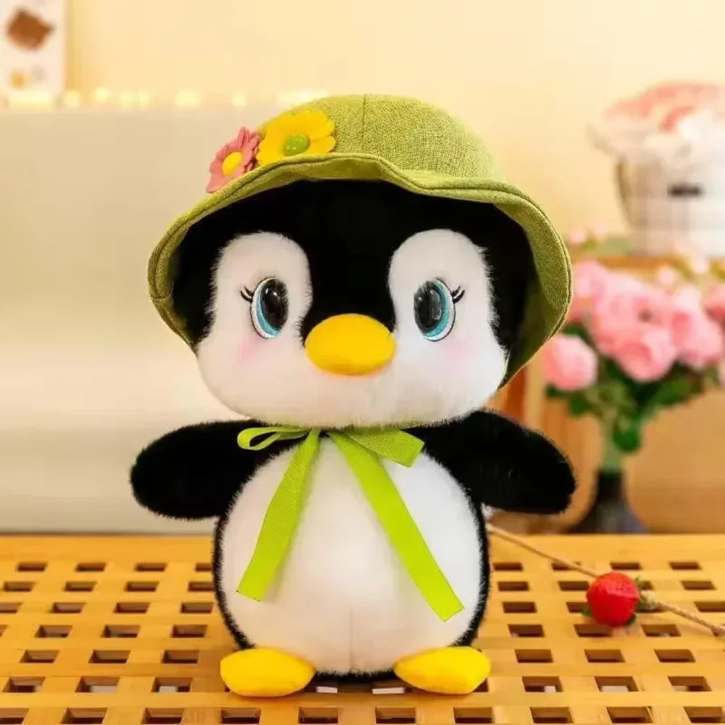 Hat-tastic Penguin Plush Toy Premium 35cm Soft Toys
