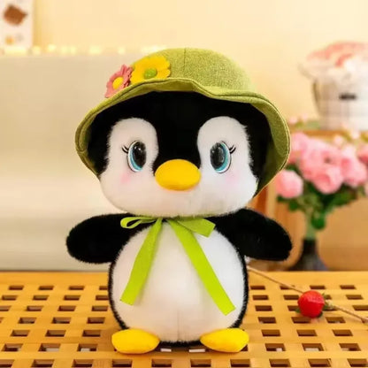 Hat-tastic Penguin Plush Toy Premium 35cm Soft Toys