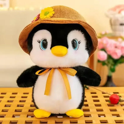 Hat-tastic Penguin Plush Toy Premium 35cm Soft Toys