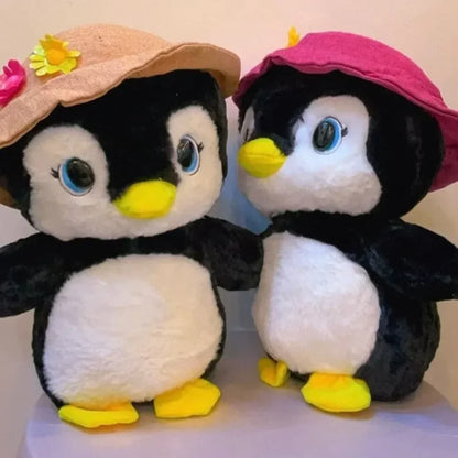 Hat-tastic Penguin Plush Toy Premium 35cm Soft Toys