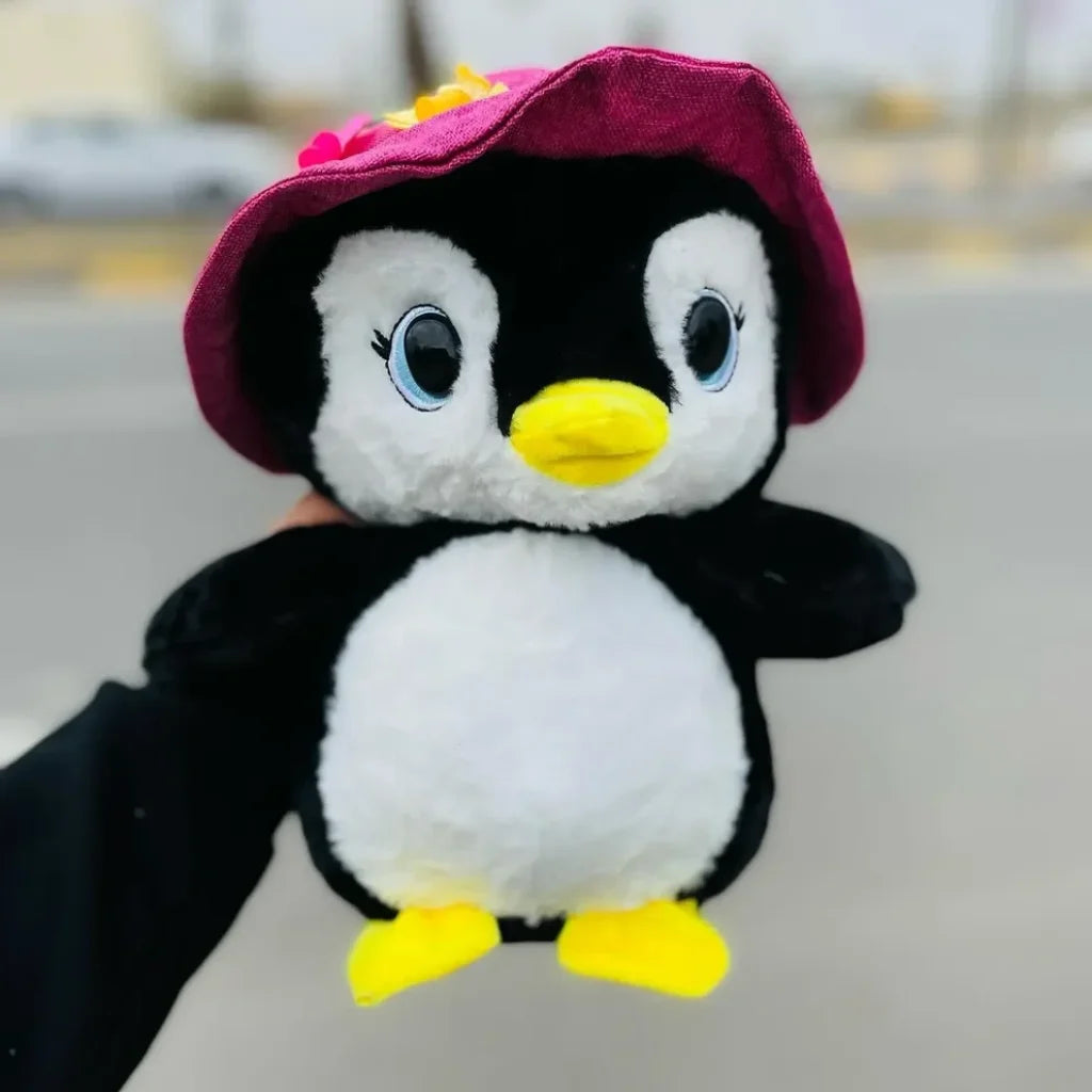Hat-tastic Penguin Plush Toy Premium 35cm Soft Toys