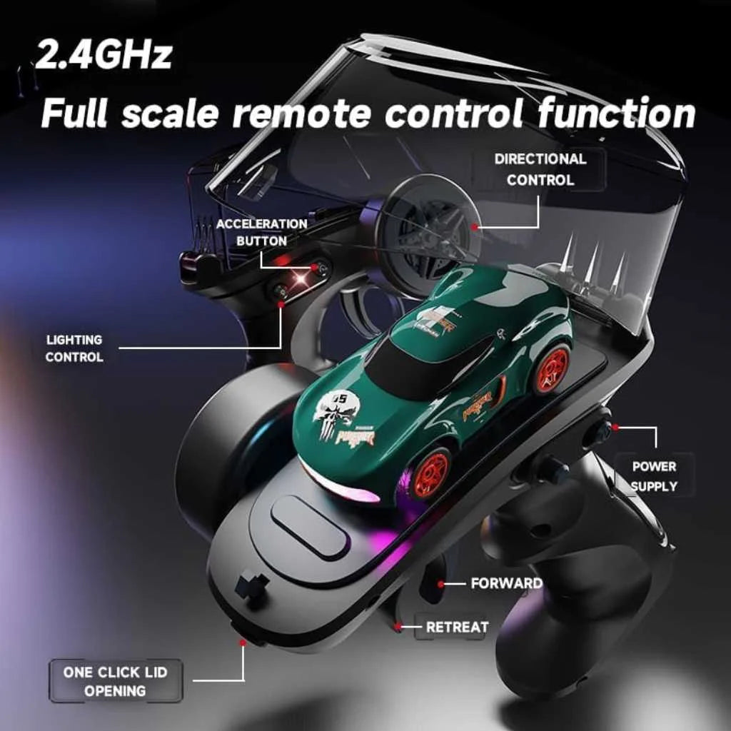 High Speed 1:64 RC Drift Cars with 4 Wheel Drive