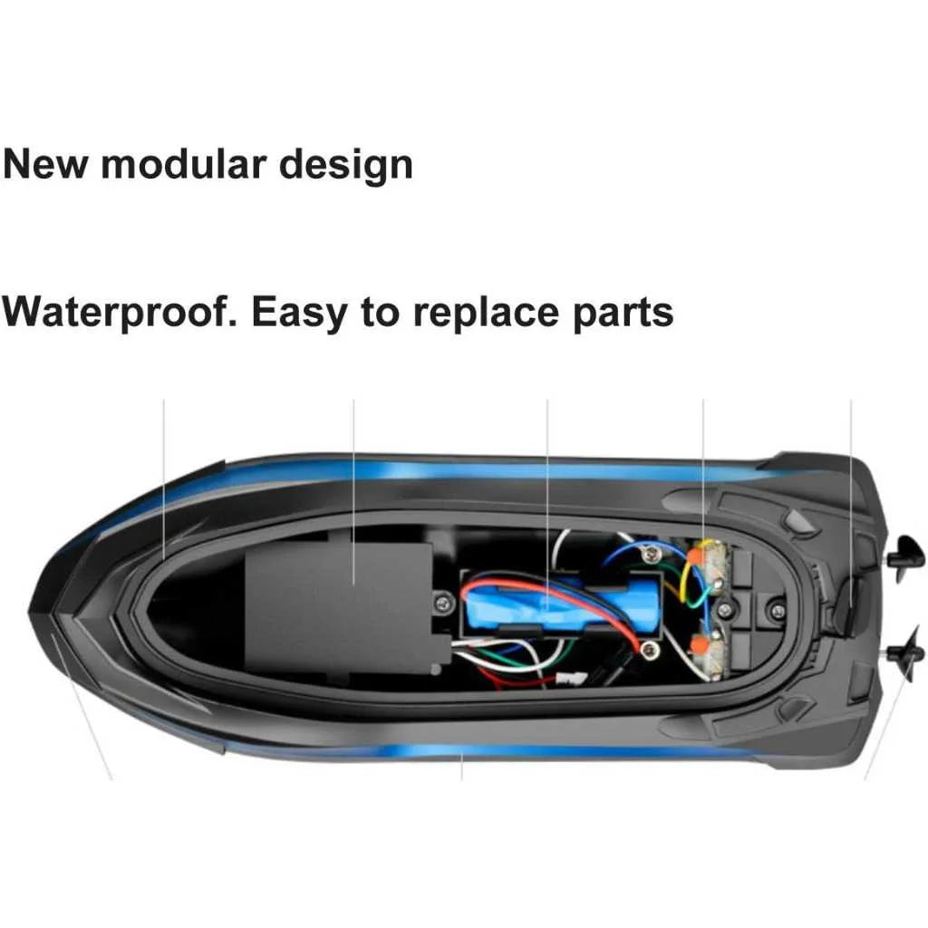 High-Speed 2.4GHz Electric Remote Control Boat