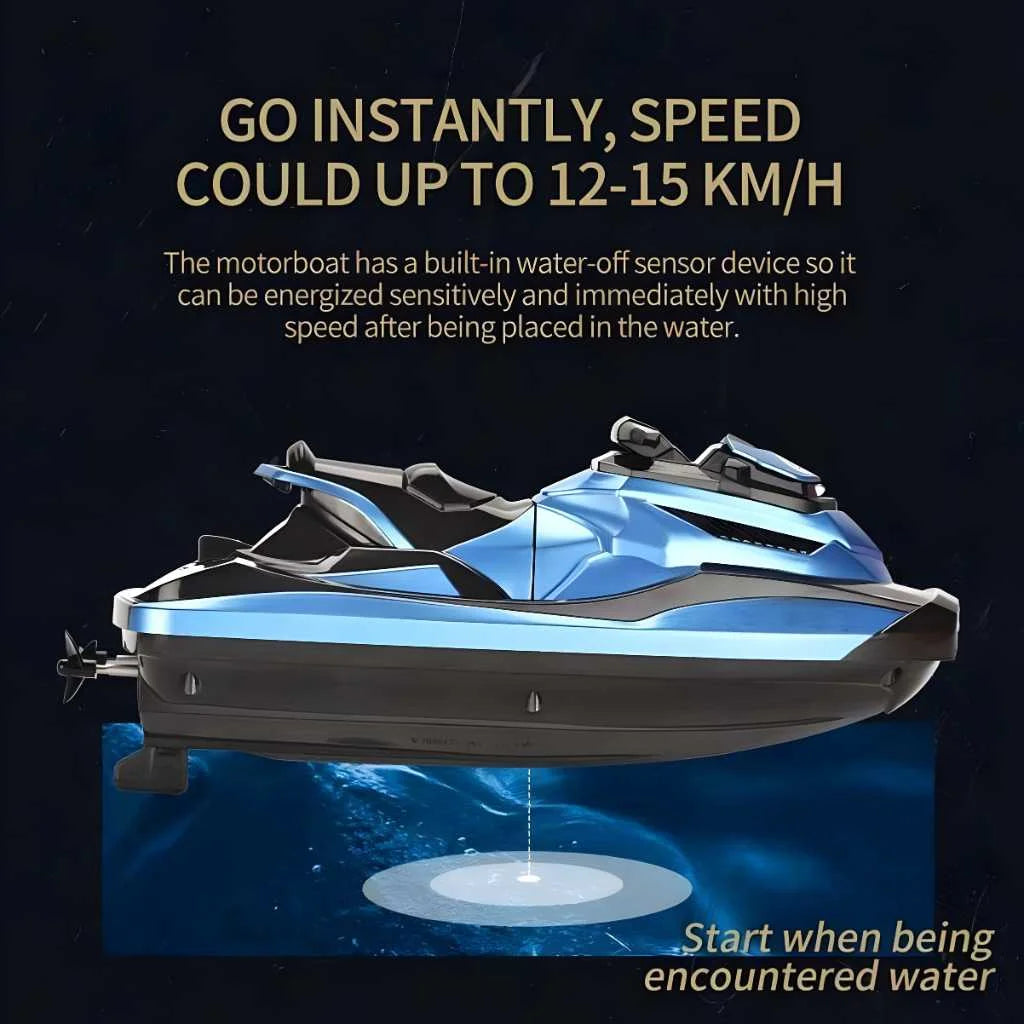 High-Speed 2.4GHz Electric Remote Control Boat