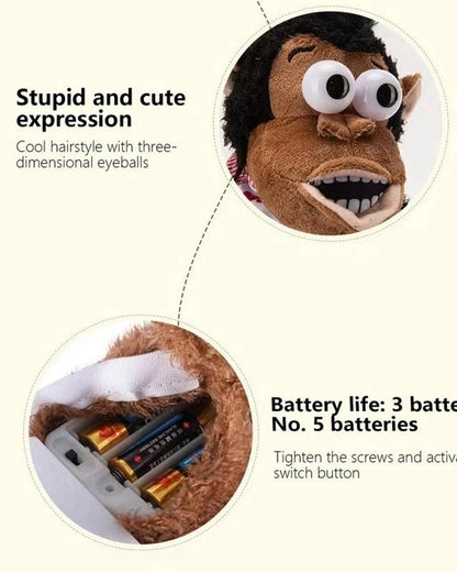 Hungry Monkey Musical animal Toy for Kids