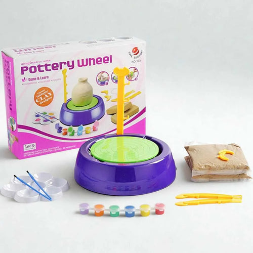 Imaginative Arts Pottery Wheel Game for Kids
