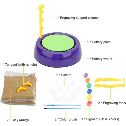 Imaginative Arts Pottery Wheel Game for Kids