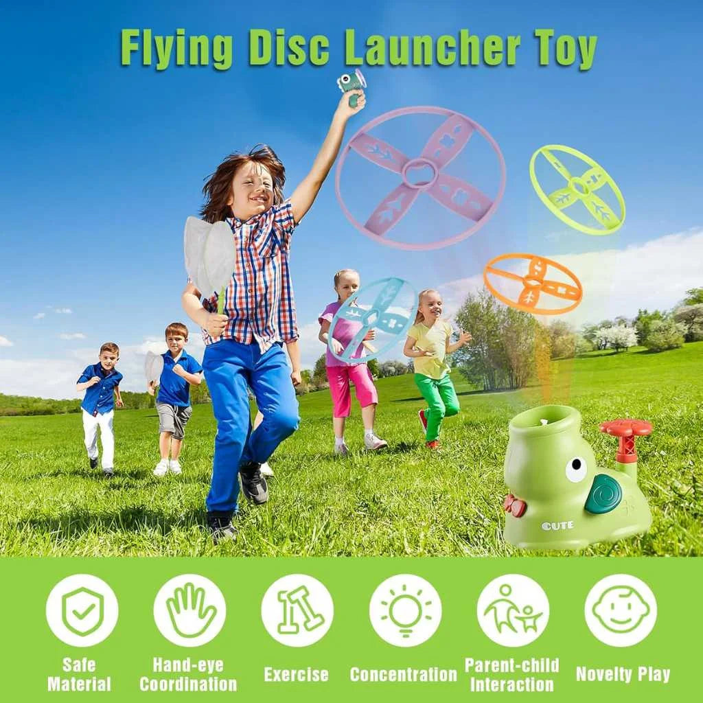 Indoor and Outdoor Flying DIsc Catch Game for Kids