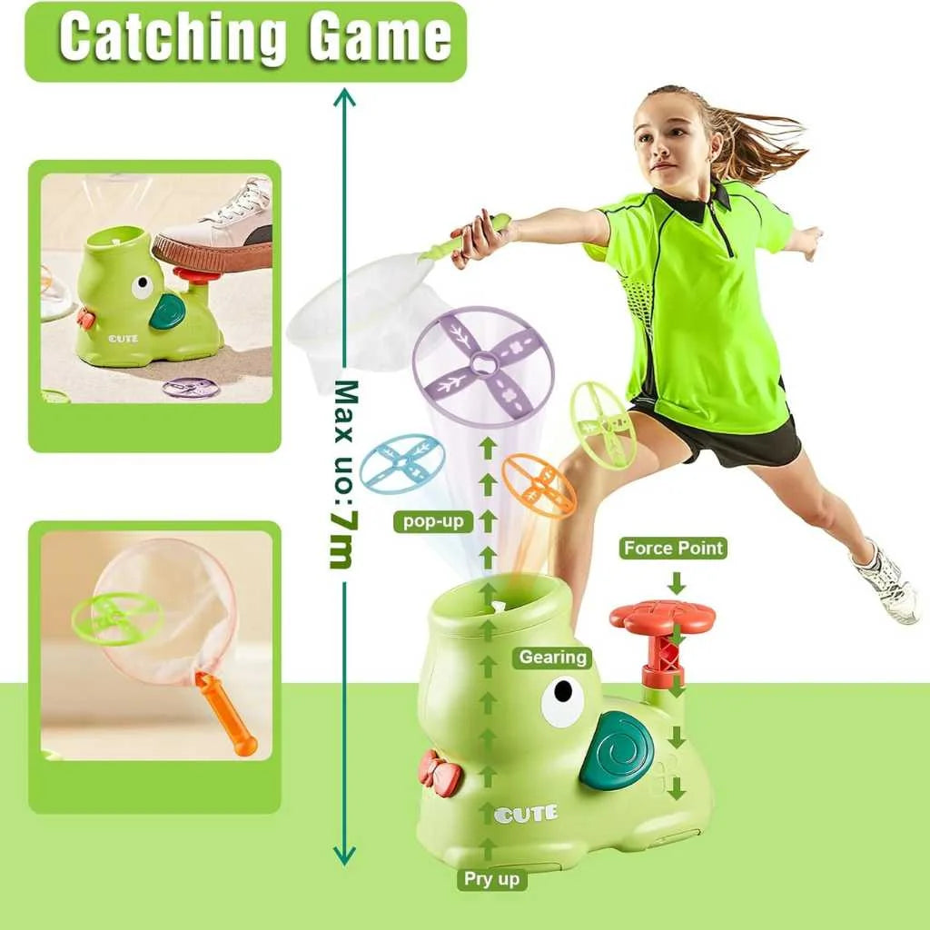 Indoor and Outdoor Flying DIsc Catch Game for Kids