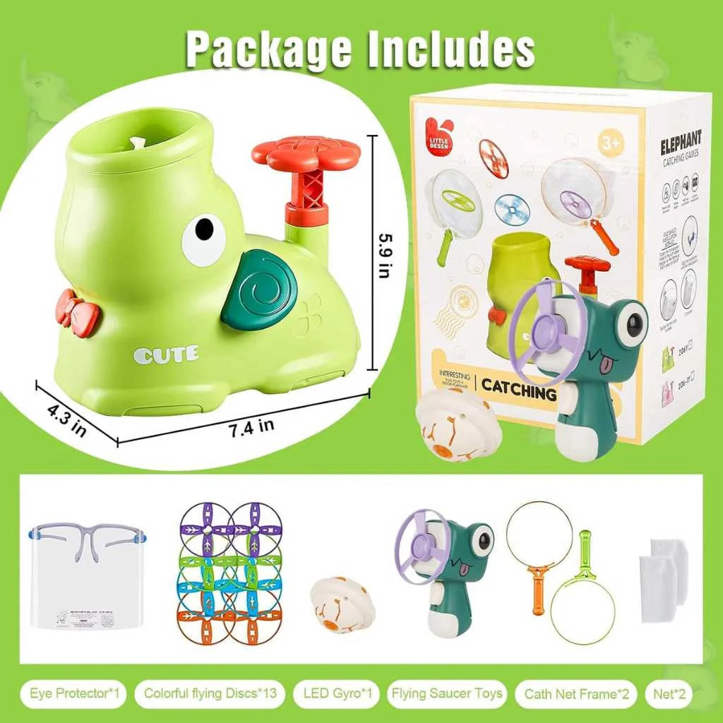 Indoor and Outdoor Flying DIsc Catch Game for Kids