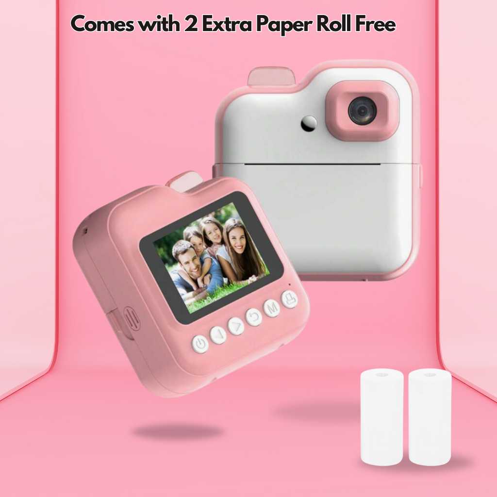 instant thermal print camera for kids