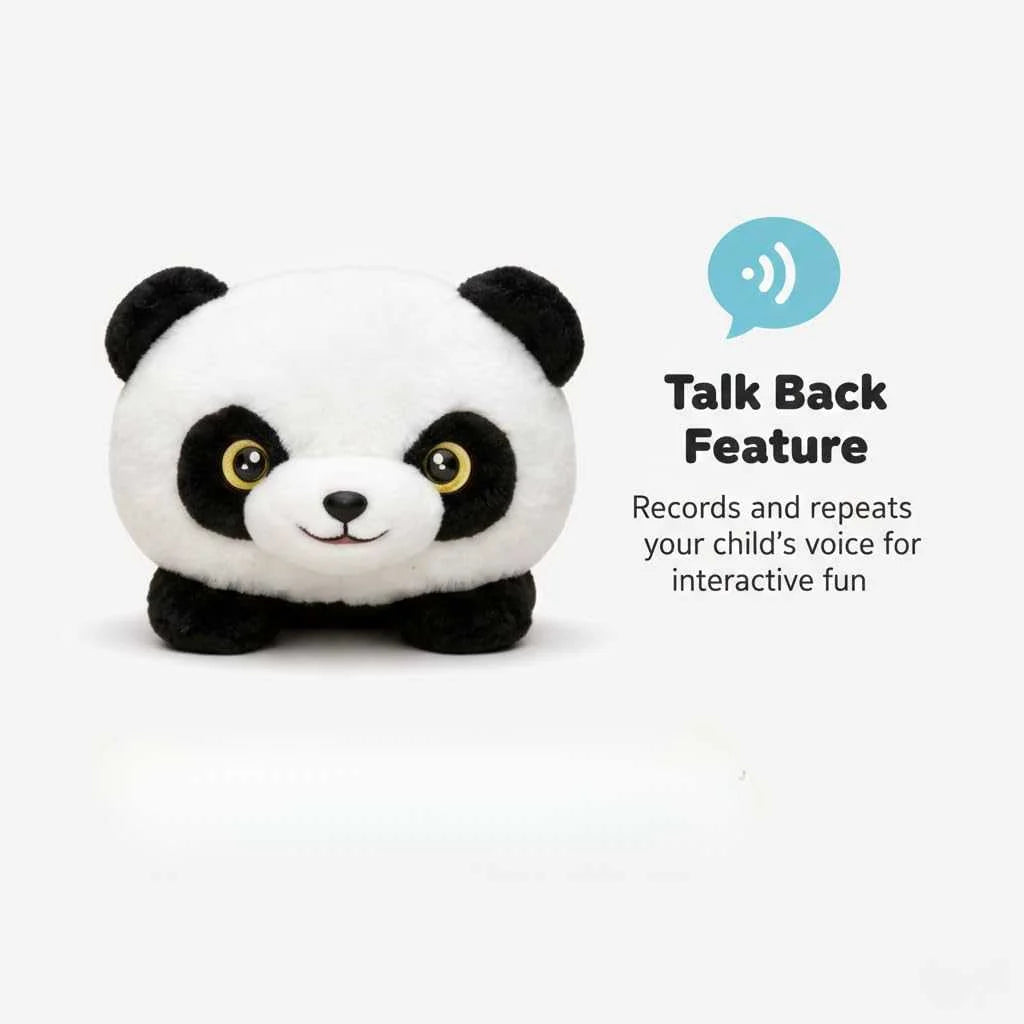 Interactive Vibrating Panda Soft Toy for Kids with Music