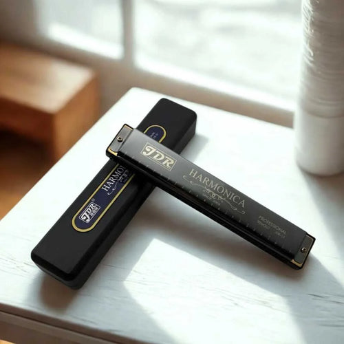 JDR Mouth Organ Harmonica with 24 Holes for Music Lovers
