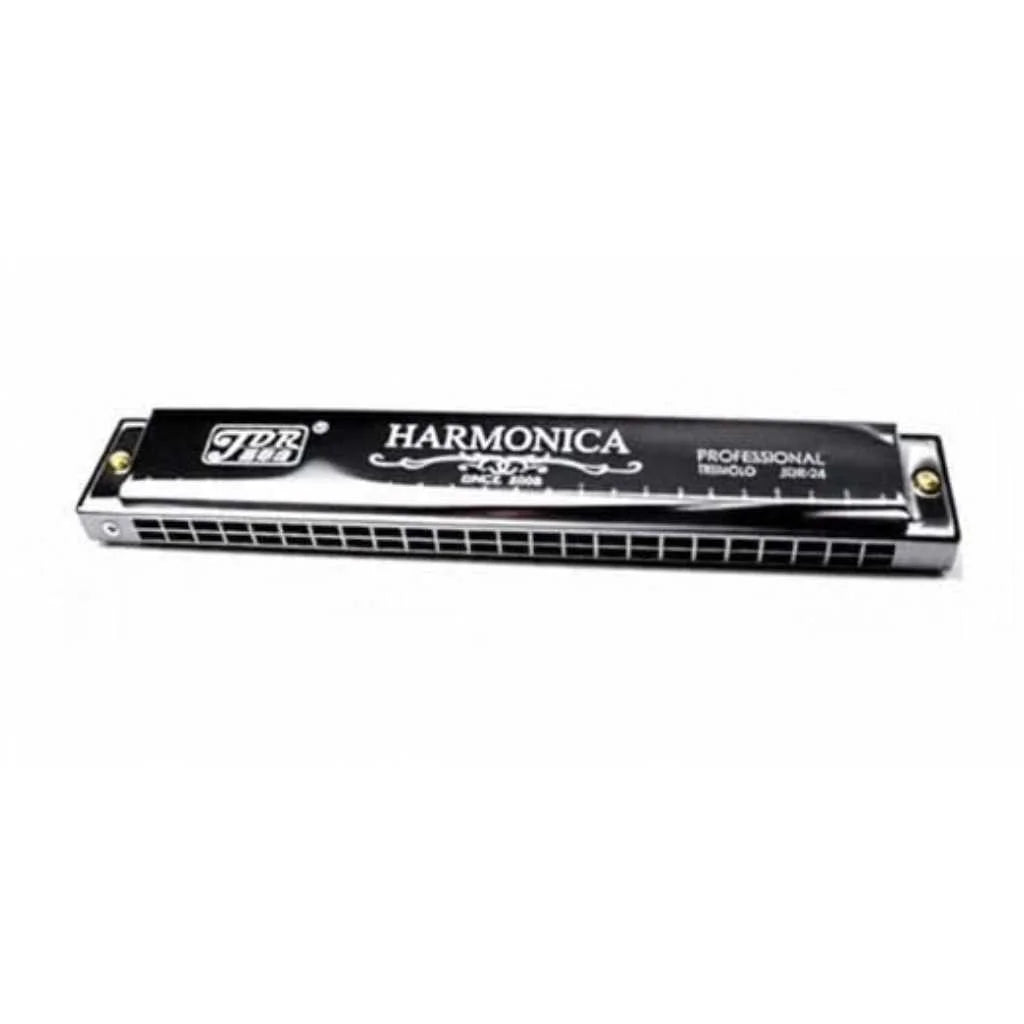 JDR Mouth Organ Harmonica with 24 Holes for Music Lovers