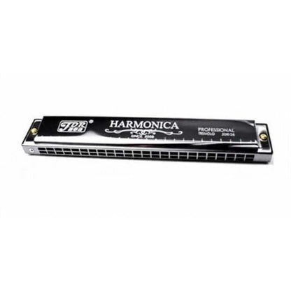JDR Mouth Organ Harmonica with 24 Holes for Music Lovers