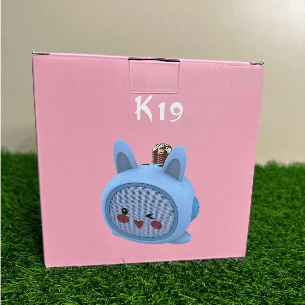 karaoke kid bluetooth speaker with mic cute and portable
