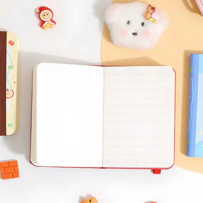 Kawaii Cat Penguin Notebook - Adorable Aesthetic Mini Diary for Kids