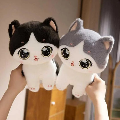 Kawaii Cat Soft Toy 35cm Big-Eyed Premium Kitten Plush